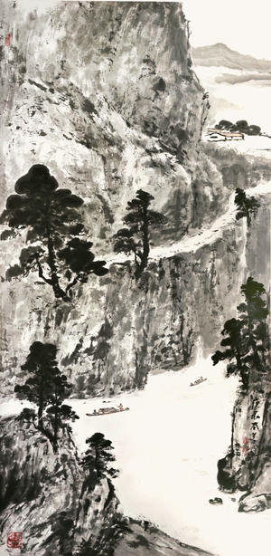 楊善深‧山水