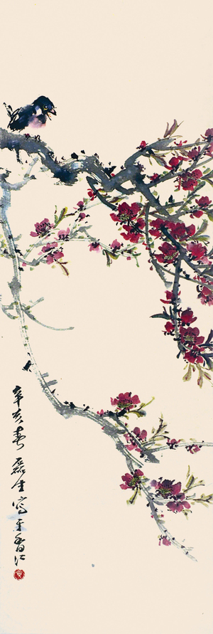 黃磊生‧桃花小鳥