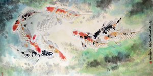 鄭文嚴‧九如圖
