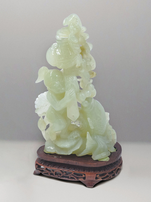 玉童子送福擺件