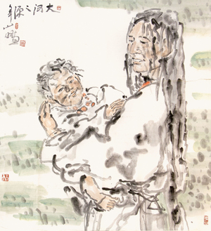 吳山明‧大河之源