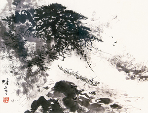 黎雄才‧松溪放筏